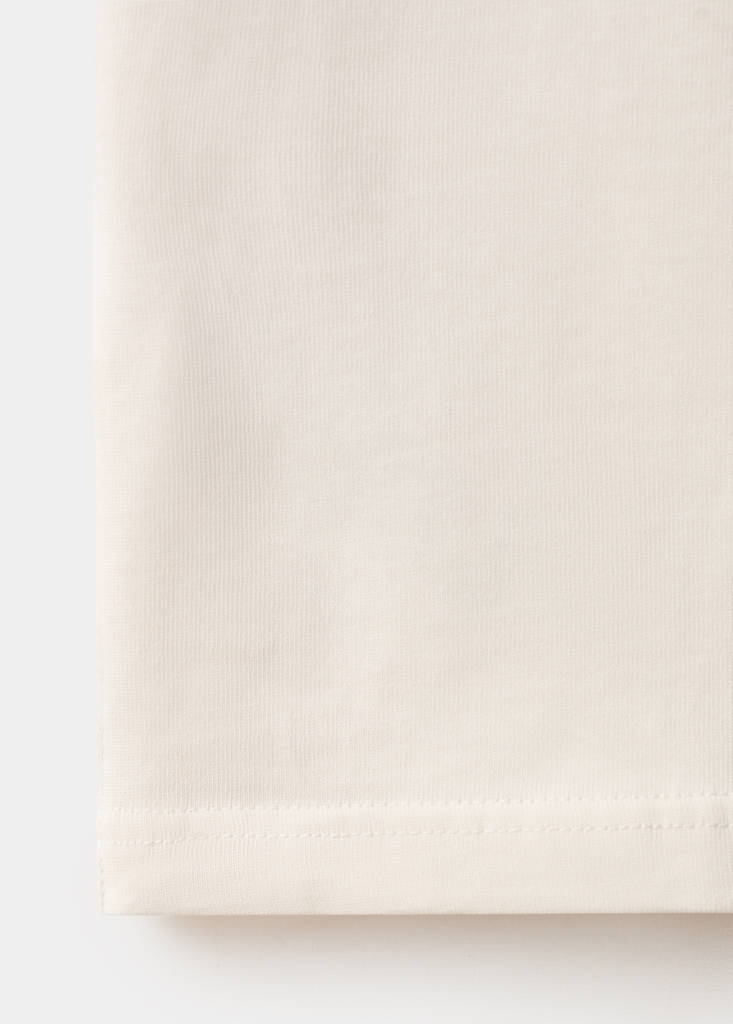Relaxed fit T-shirt 260gsm — Ecru