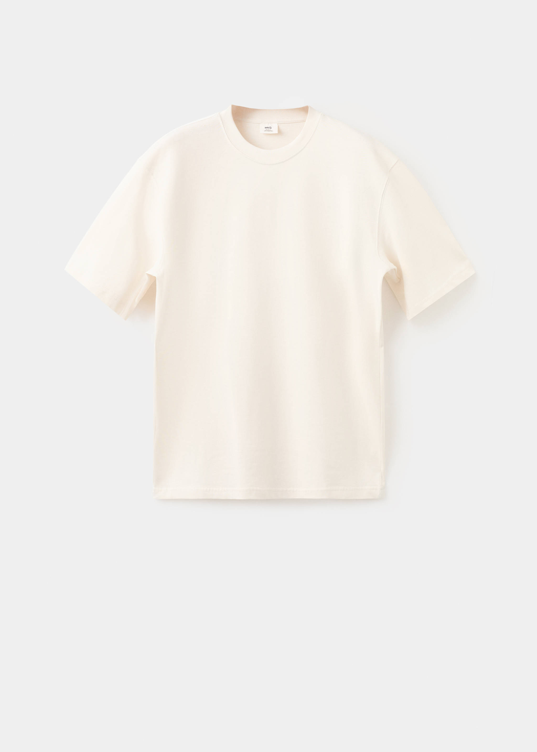 Relaxed fit cotton t-shirt - Article without model