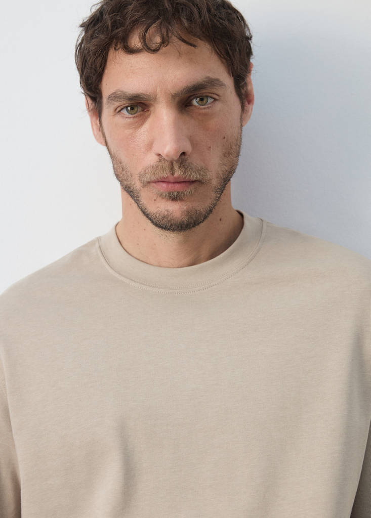 Relaxed fit T-shirt 260gsm — Sand