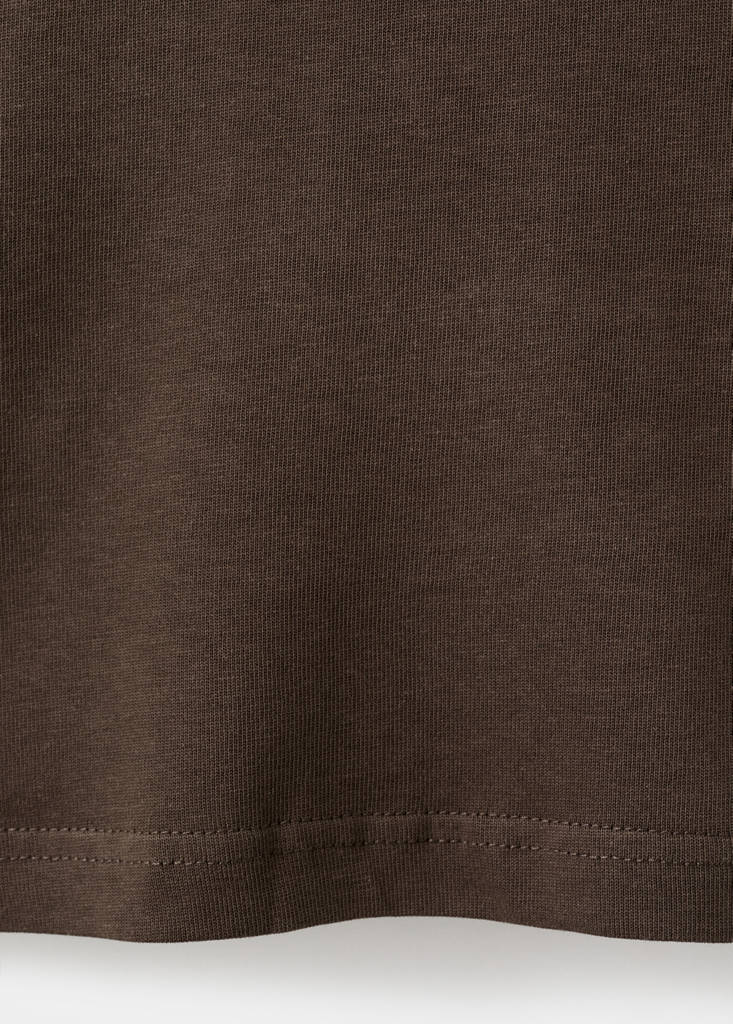 Relaxed fit T-shirt 260gsm — Brown