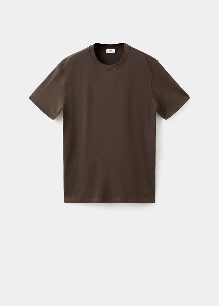 Relaxed fit T-shirt 260gsm — Brown