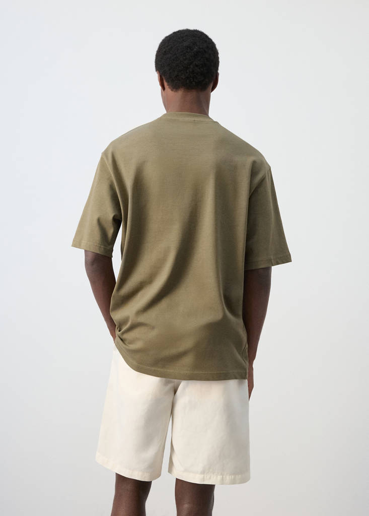 Relaxed fit T-shirt 260gsm — Khaki
