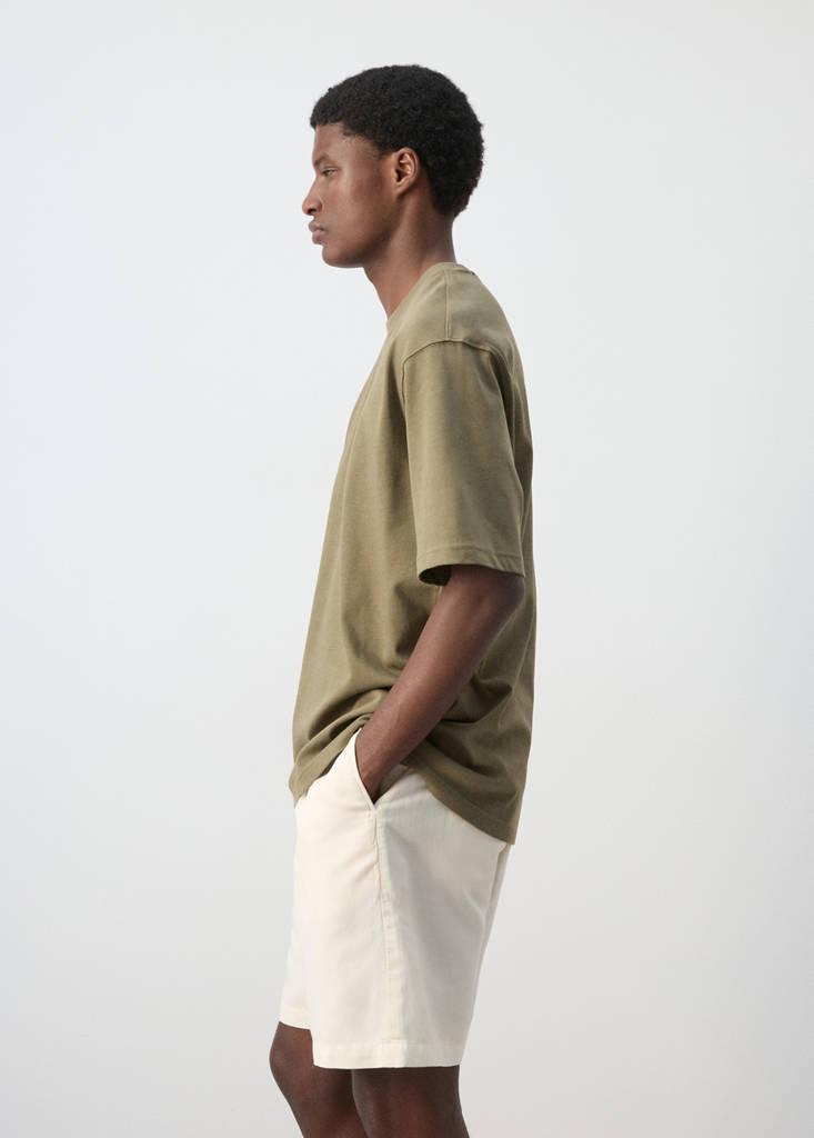 Relaxed fit T-shirt 260gsm — Khaki