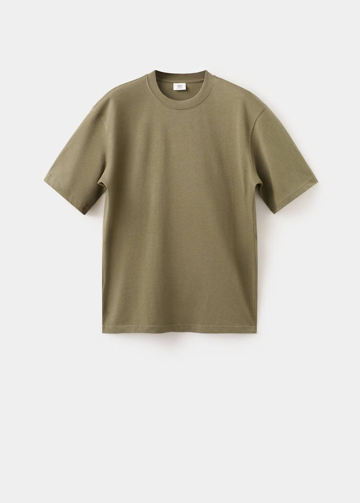 Relaxed fit T-shirt 260gsm — Khaki