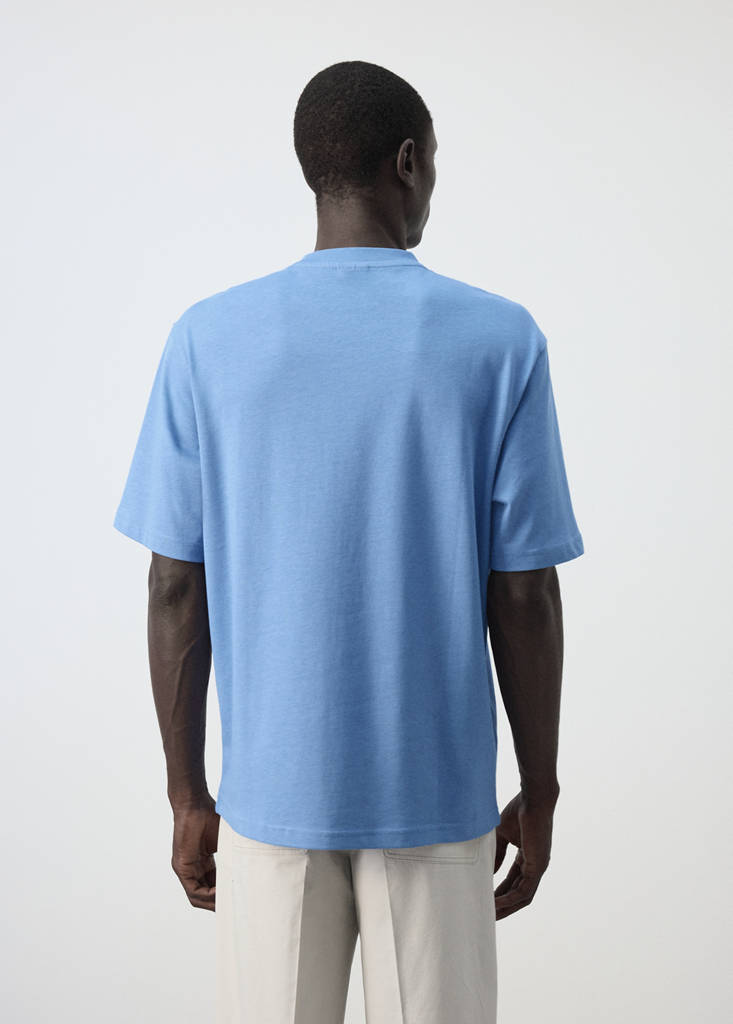 Relaxed fit T-shirt 260gsm — Blue