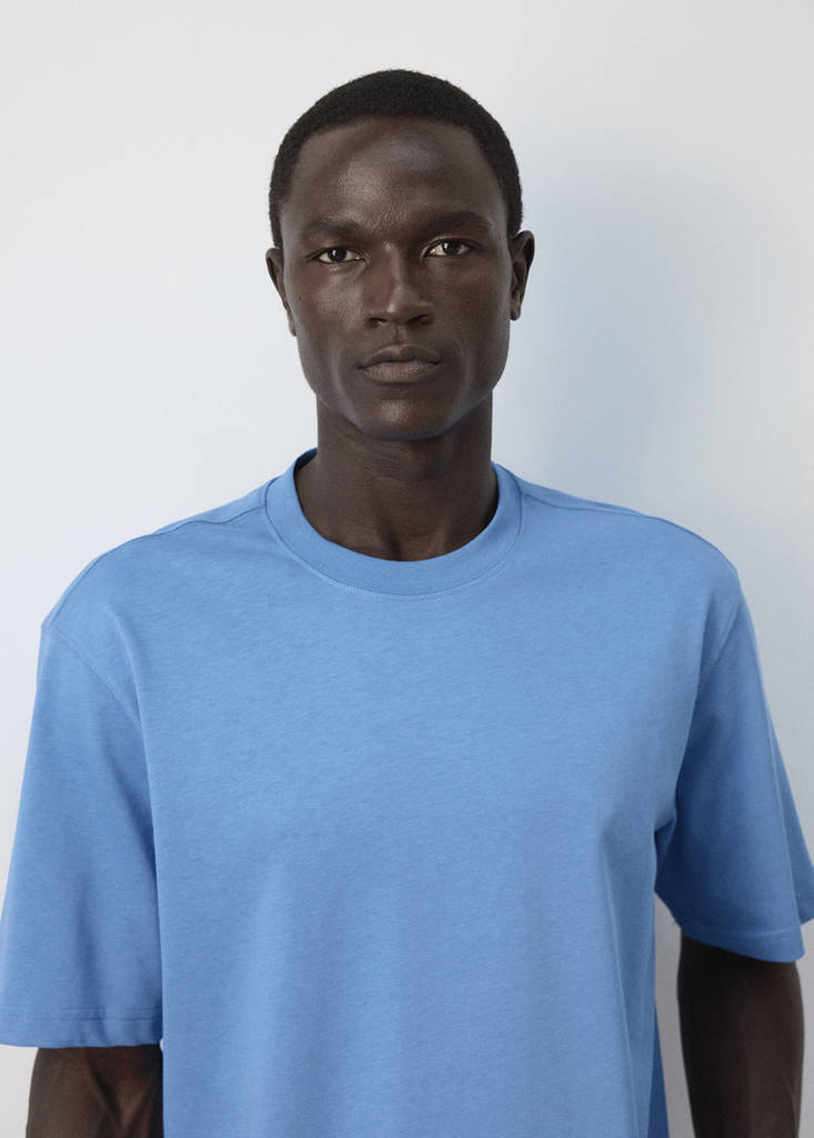 Relaxed fit T-shirt 260gsm — Blue