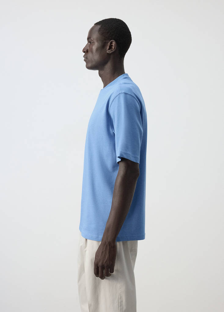 Relaxed fit T-shirt 260gsm — Blue