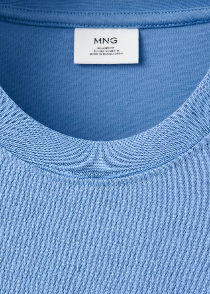Relaxed fit T-shirt 260gsm — Blue