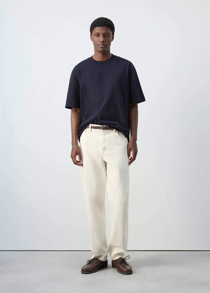 Relaxed fit T-shirt 260gsm — Navy