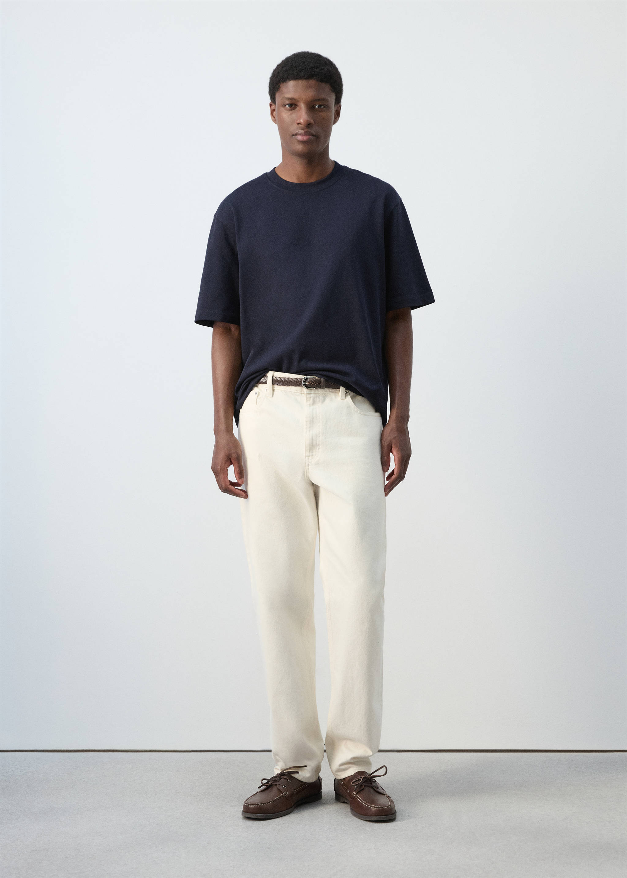 T-shirt coton relaxed-fit - Plan général