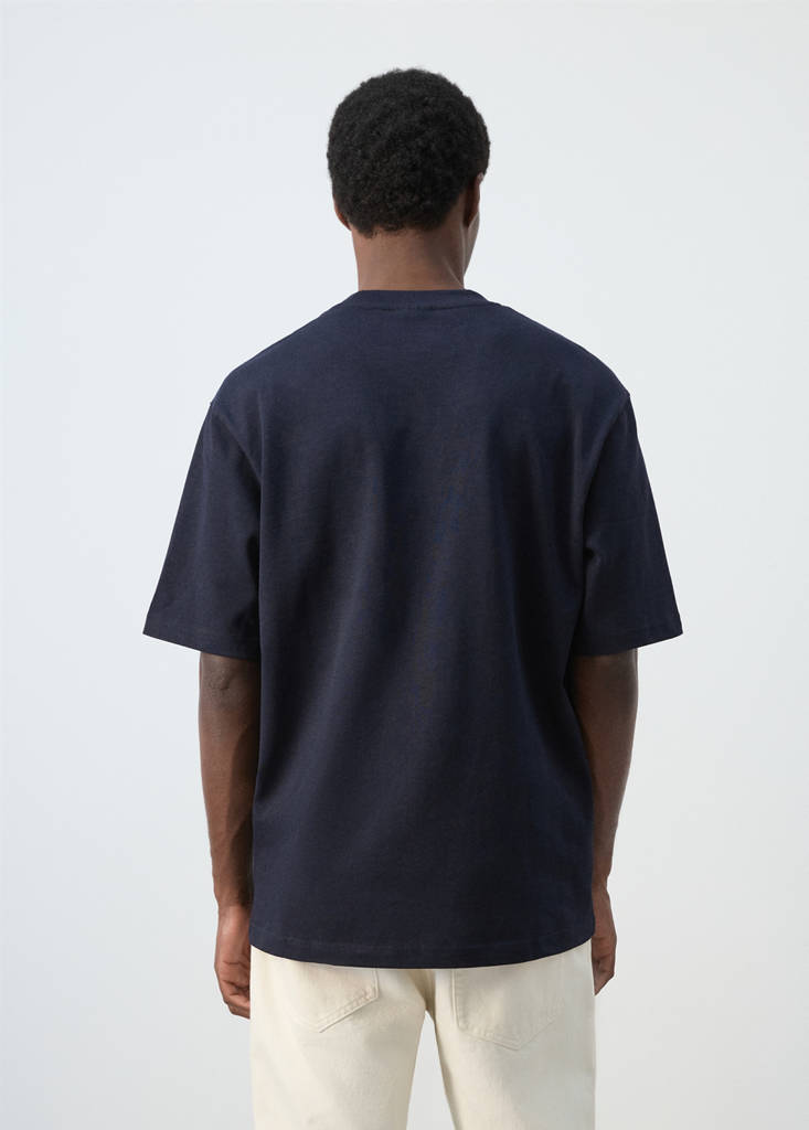 Relaxed fit T-shirt 260gsm — Navy