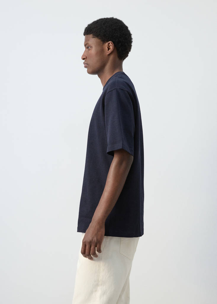 Relaxed fit T-shirt 260gsm — Navy