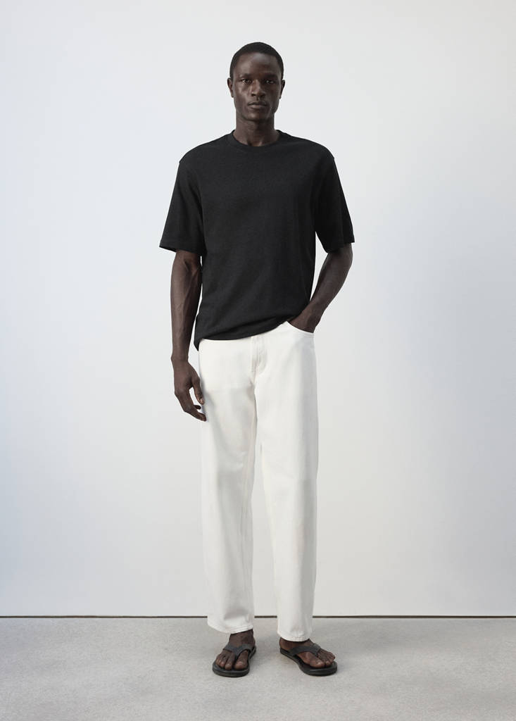 Relaxed fit T-shirt 260gsm — Black