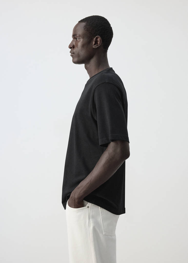 Relaxed fit T-shirt 260gsm — Black