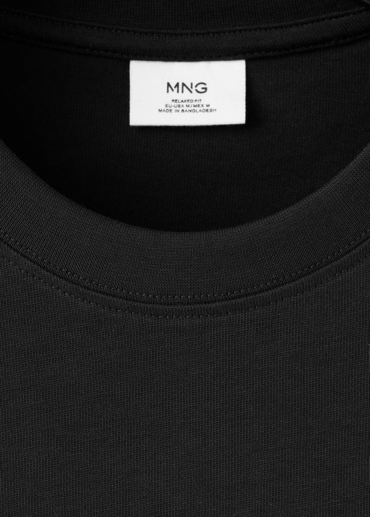 Relaxed fit T-shirt 260gsm — Black