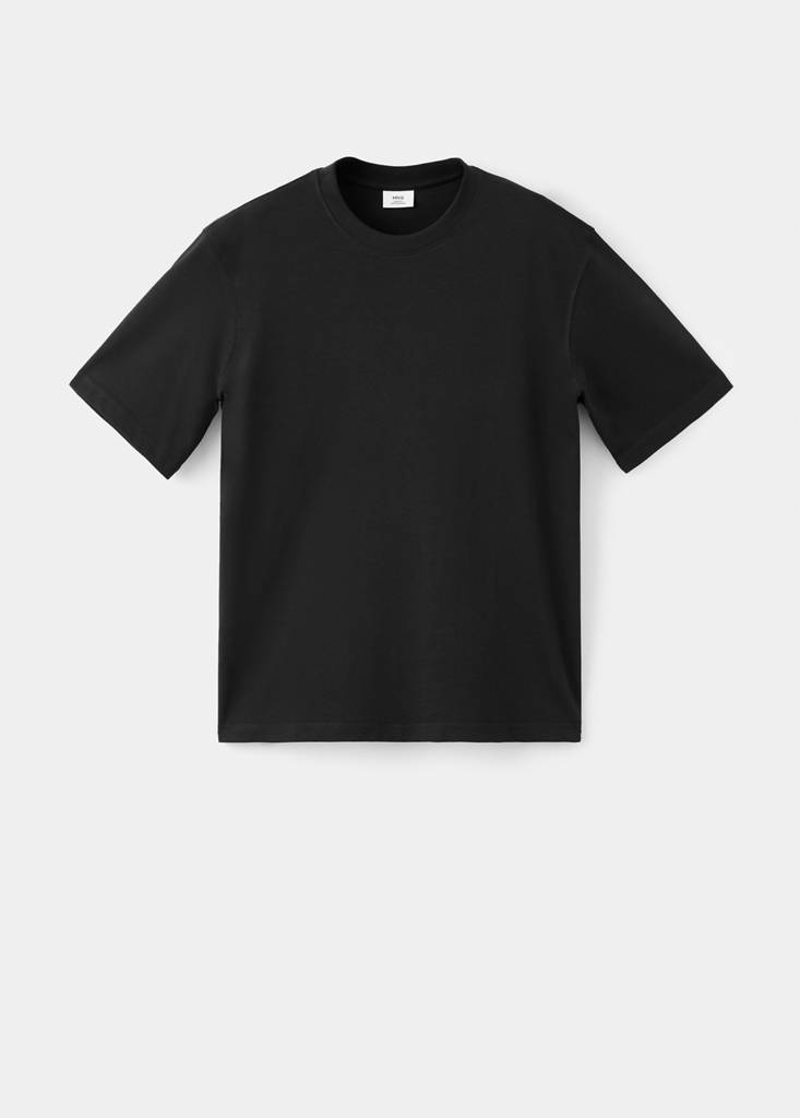 Relaxed fit T-shirt 260gsm — Black
