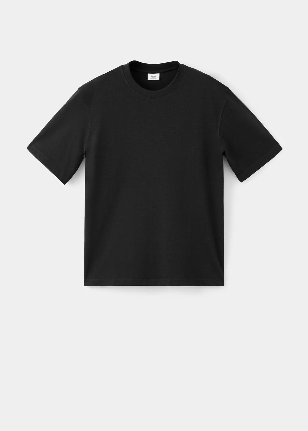 Relaxed fit T-shirt 260gsm — Black