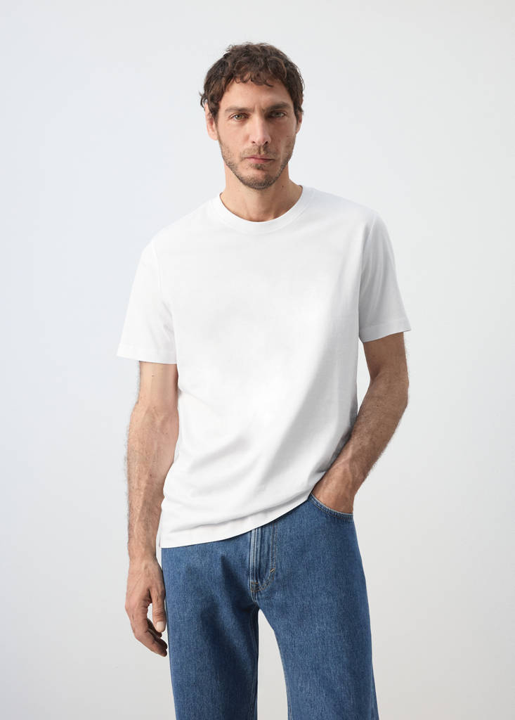 Slim fit T-shirt 180gsm — White