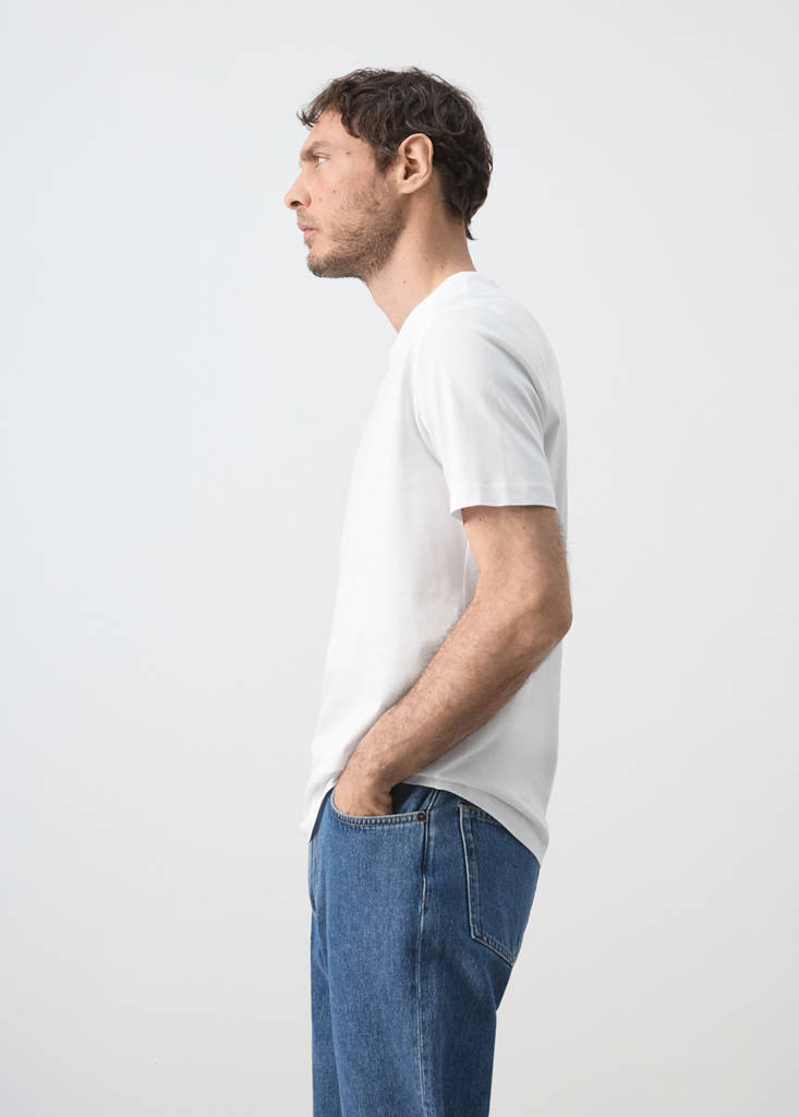 Slim fit T-shirt 180gsm — White