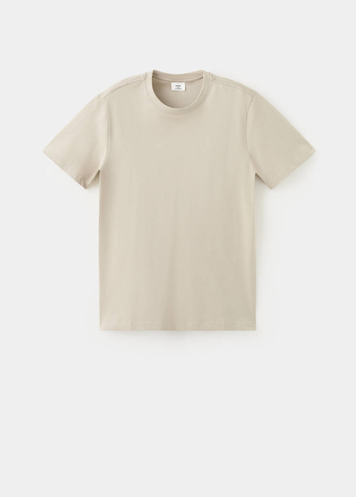 Slim fit T-shirt 180gsm — Sand
