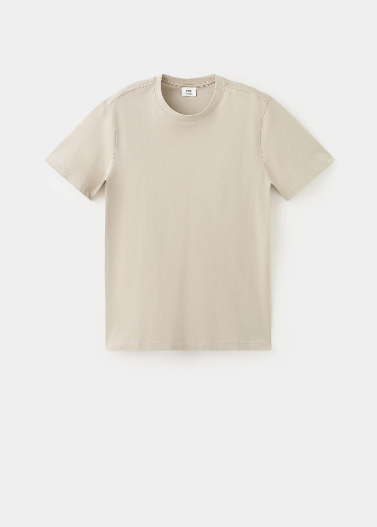Slim fit T-shirt 180gsm — Sand