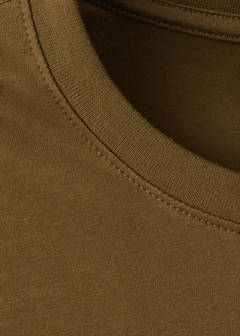 Slim fit T-shirt 180gsm — Tobacco Brown 7