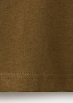 Slim fit T-shirt 180gsm — Tobacco Brown 8