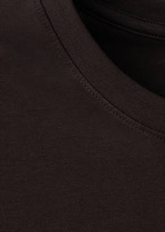Slim fit T-shirt 180gsm — Coffee 7
