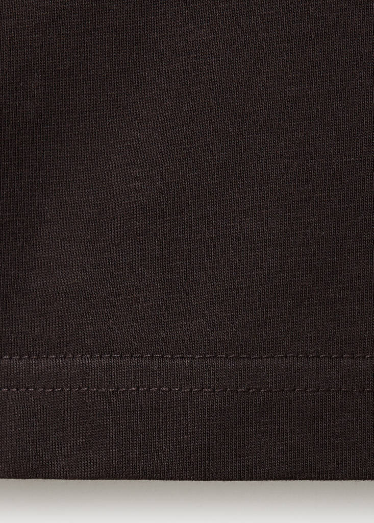 Slim fit T-shirt 180gsm — Coffee
