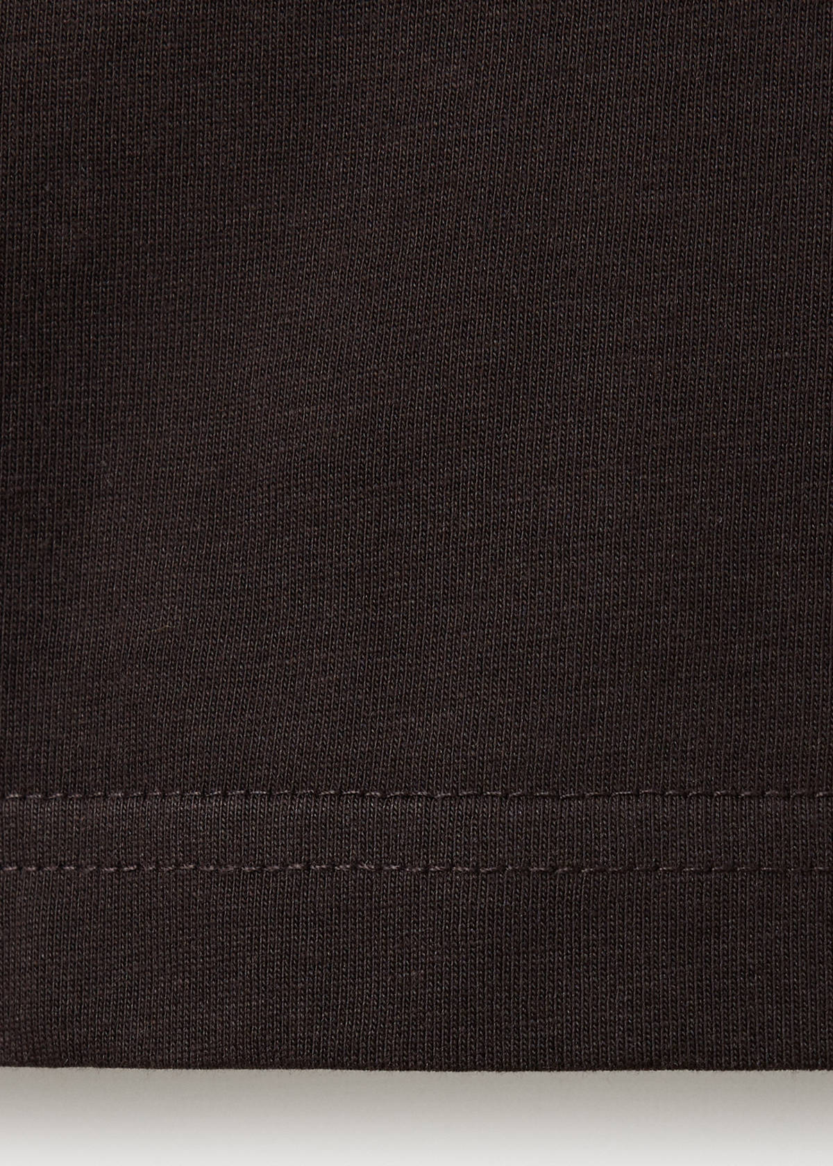 Slim fit T-shirt 180gsm — Coffee