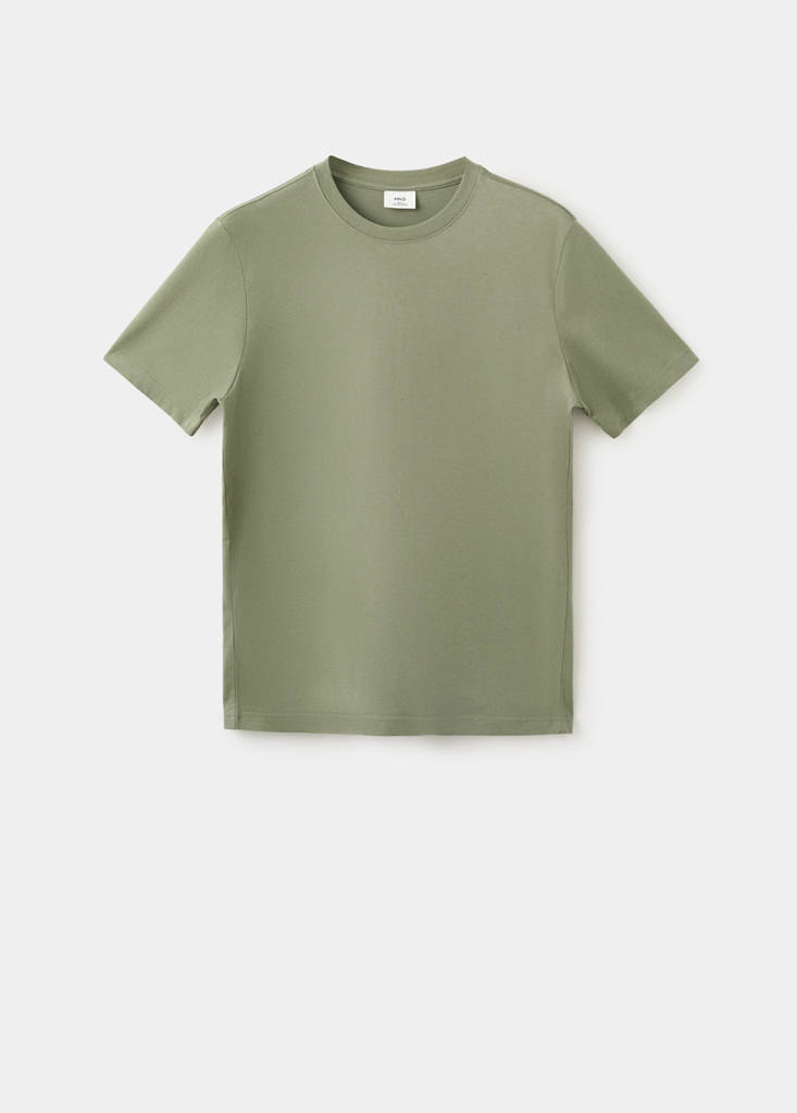 Slim fit T-shirt 180gsm — Khaki