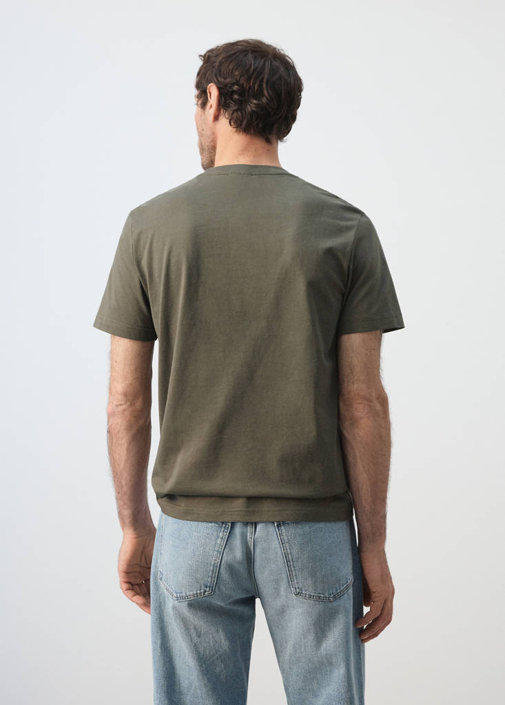 Slim fit T-shirt 180gsm — Dark Green