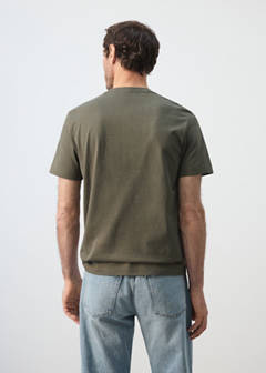 Slim fit T-shirt 180gsm — Dark Green 3