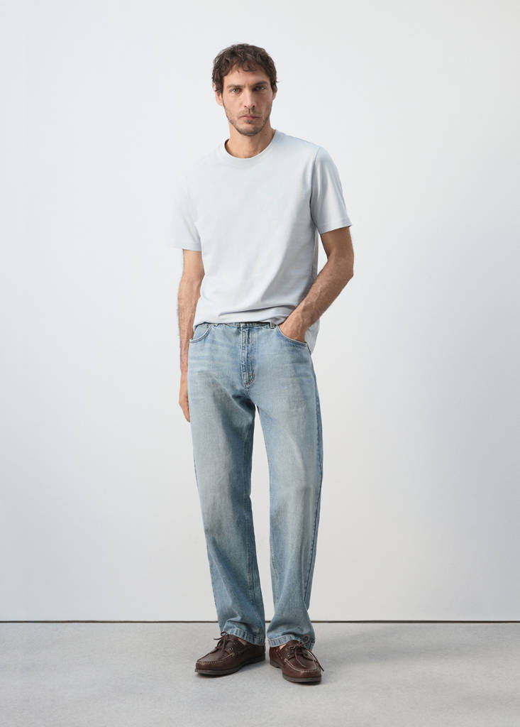 Slim fit T-shirt 180gsm — Aqua Green