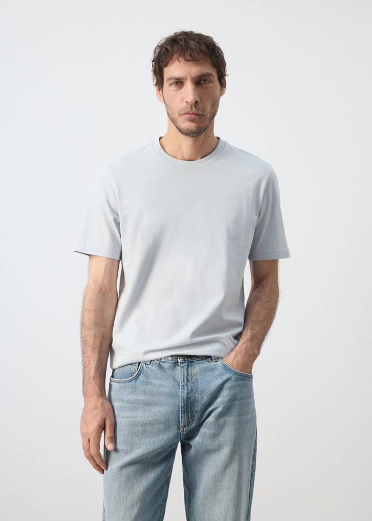 Slim fit T-shirt 180gsm — Aqua Green