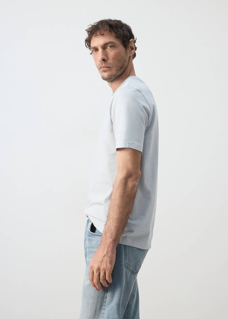 Slim fit T-shirt 180gsm — Aqua Green