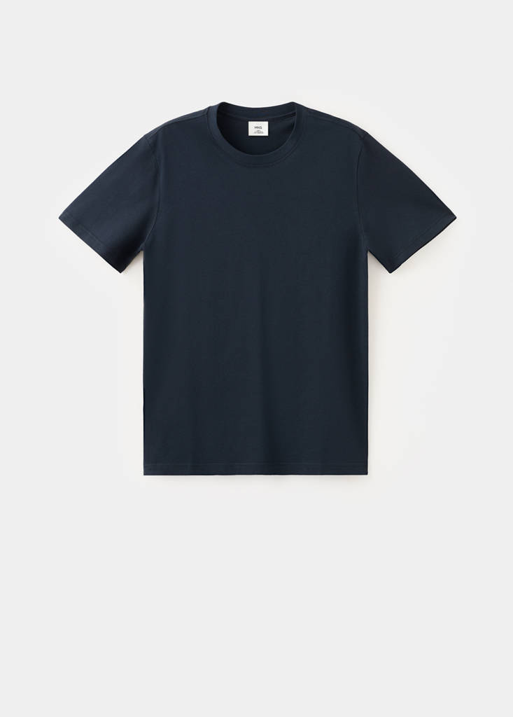 Slim fit T-shirt 180gsm — Navy
