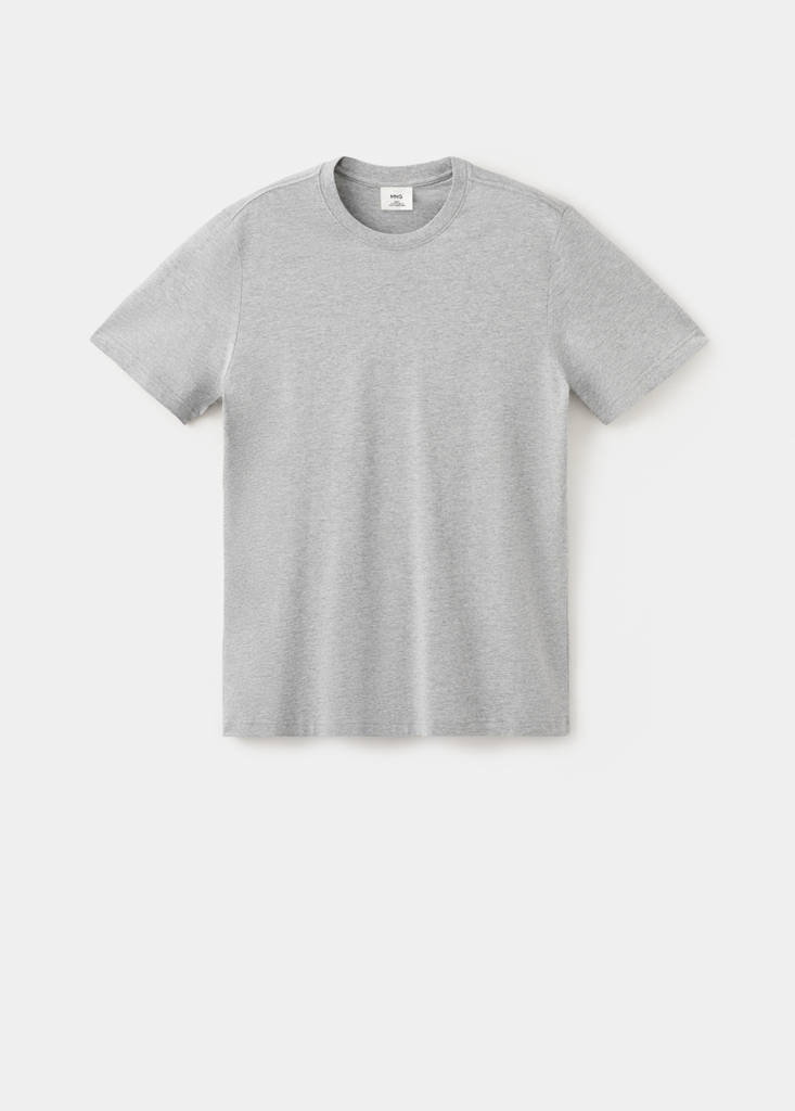Slim fit T-shirt 180gsm — Dark Heather Grey