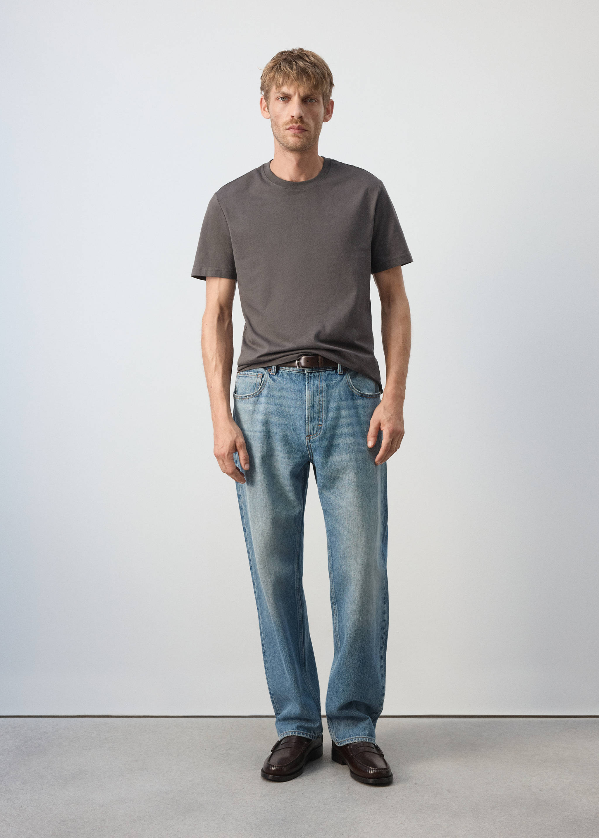 T-shirt slim fit 180 g/m² - Plan général