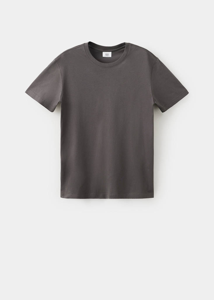 Slim fit T-shirt 180gsm — Dark Grey