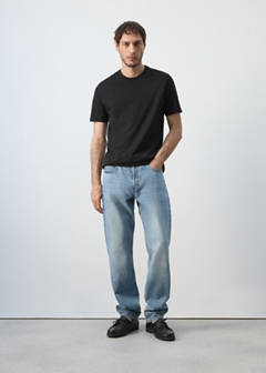 Slim fit T-shirt 180gsm — Black 2