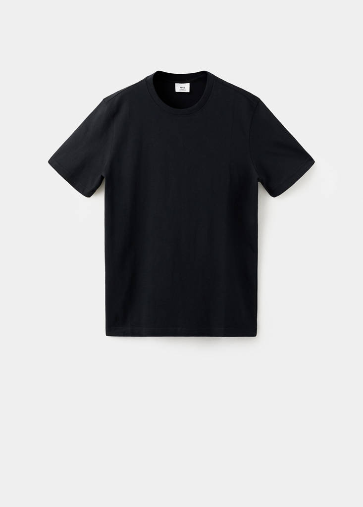 Slim fit T-shirt 180gsm — Black