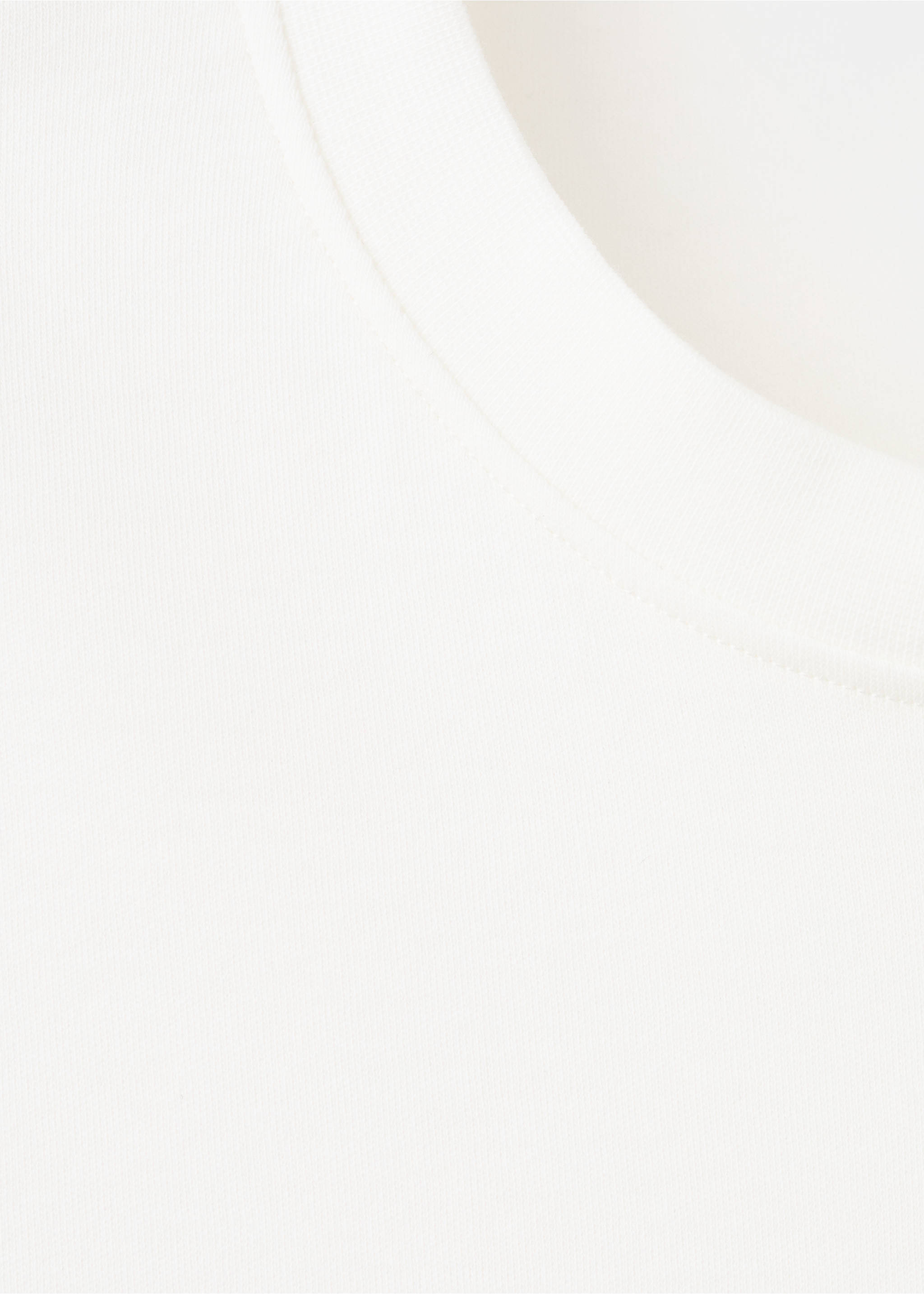 Regular fit T-shirt 200gsm - Details of the article 0, Off White. Ref: 37011433-00.