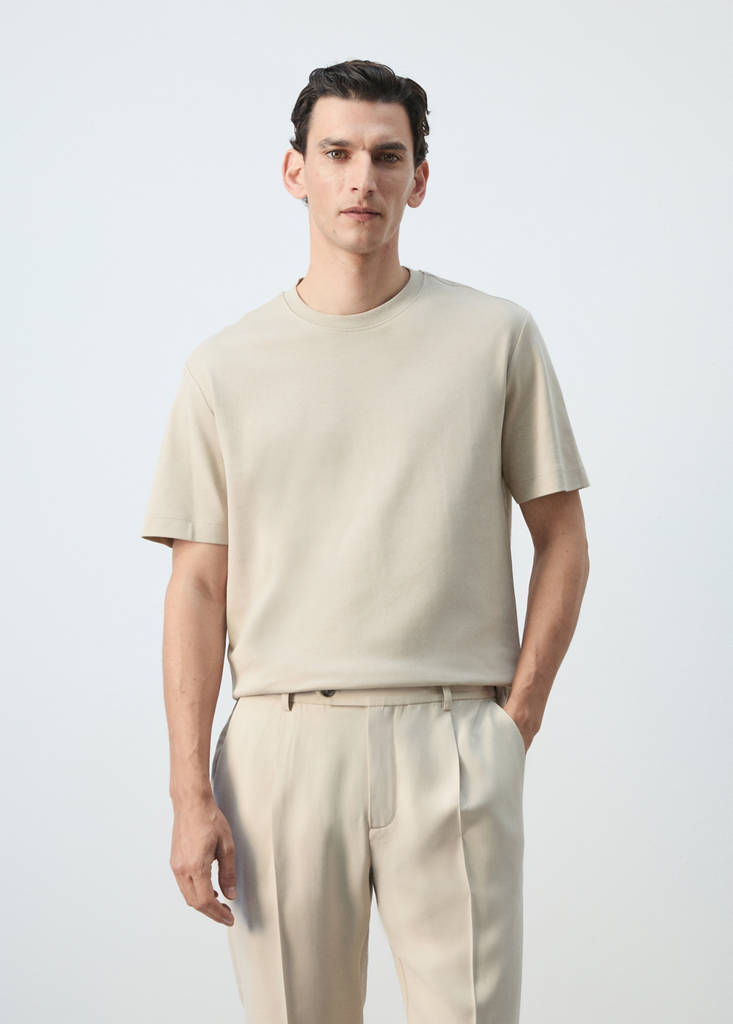 Regular fit T-shirt 200gsm — Ivory White