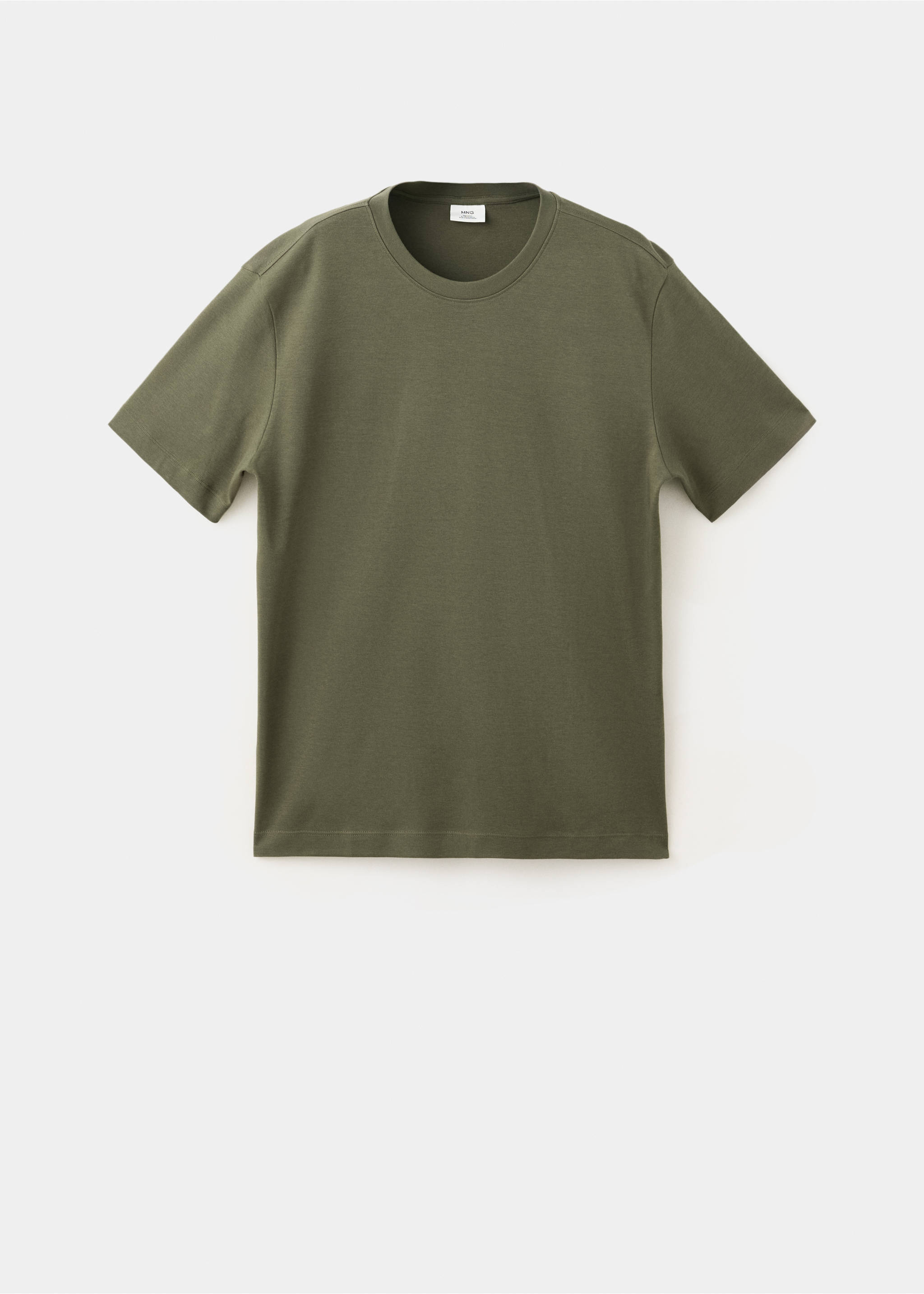 Regular-fit T-shirt 200 g/m² - Artikel zonder model, Middengroen. Ref: 37011433-00.