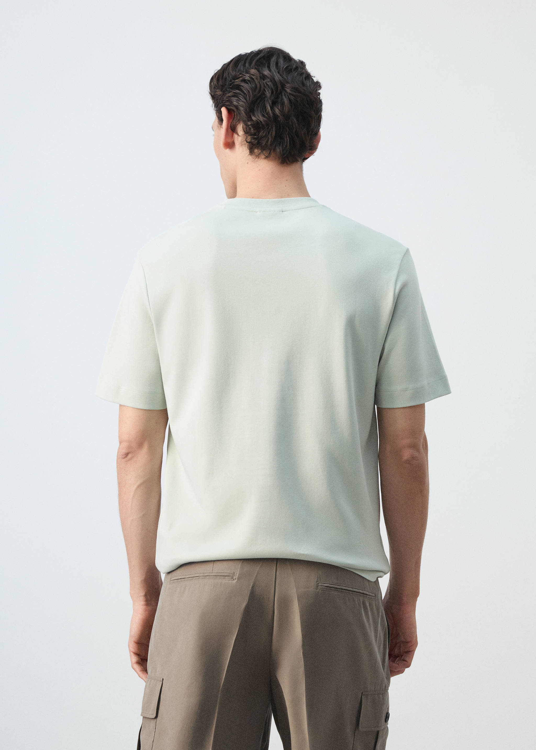 Camiseta regular fit 200gsm - Reverso del artículo