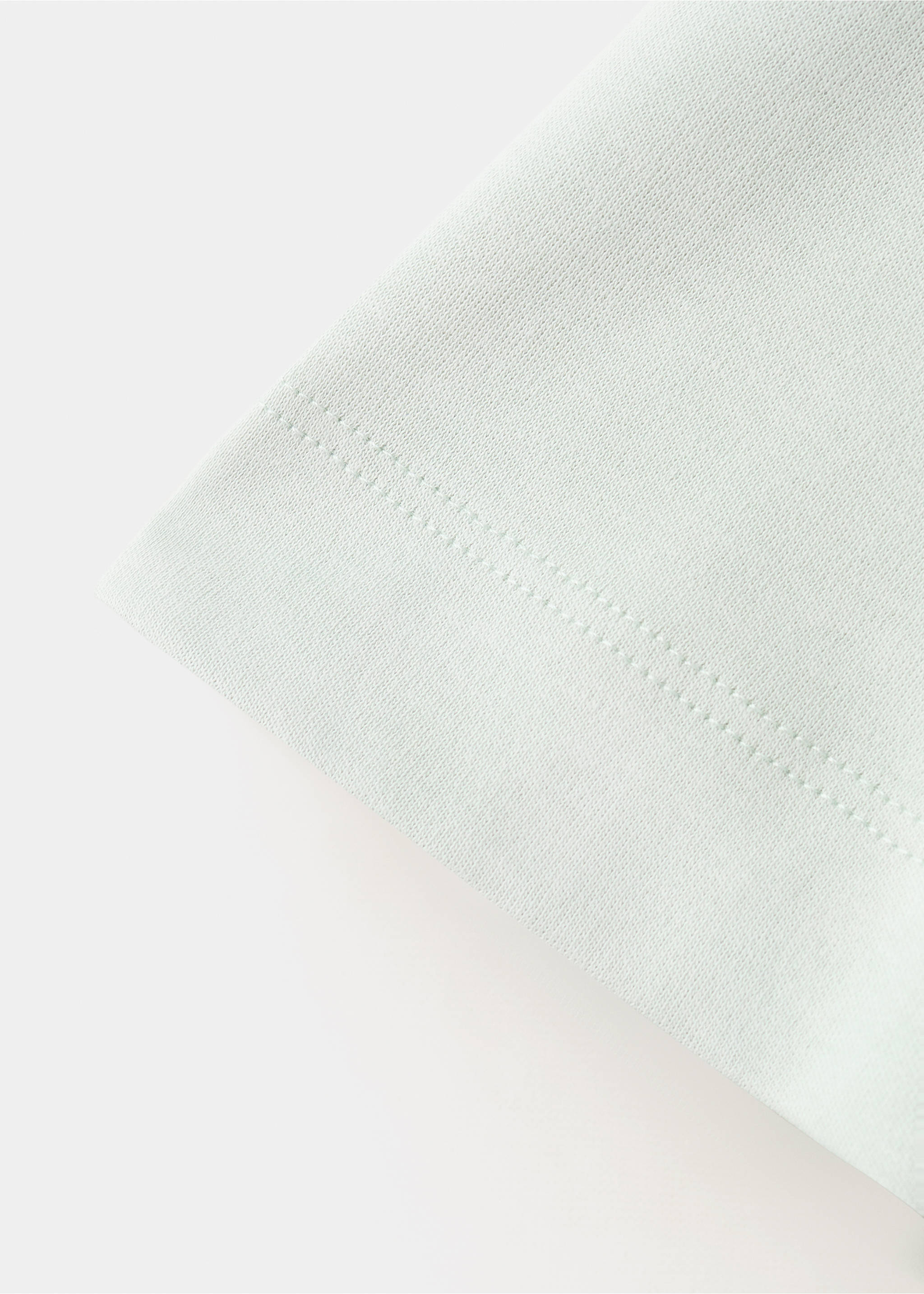 Regular fit T-shirt 200gsm - Details of the article 0, Pastel Green. Ref: 37011433-00.