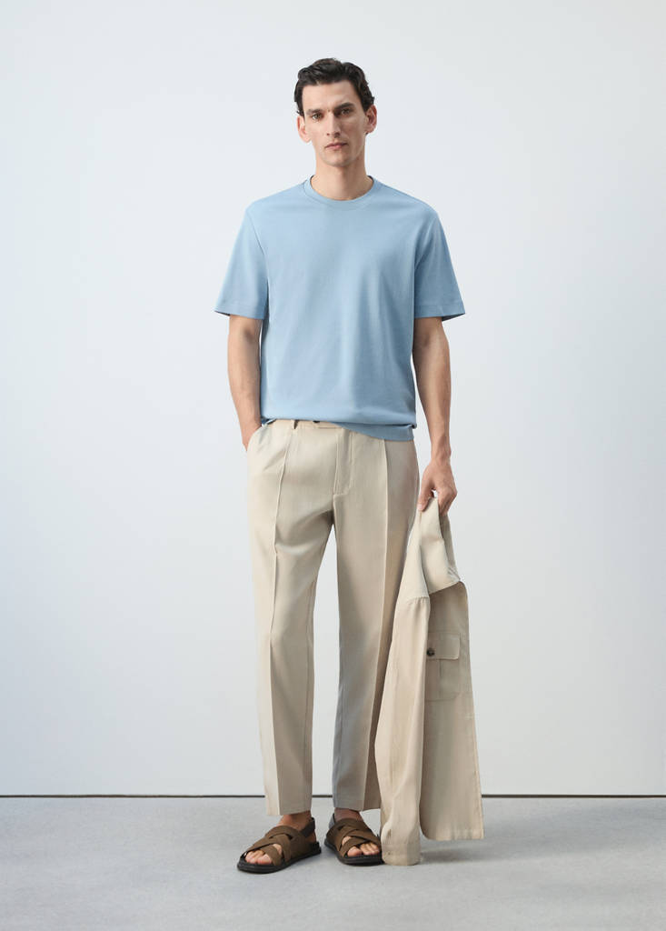 Regular fit T-shirt 200gsm — Aqua Green