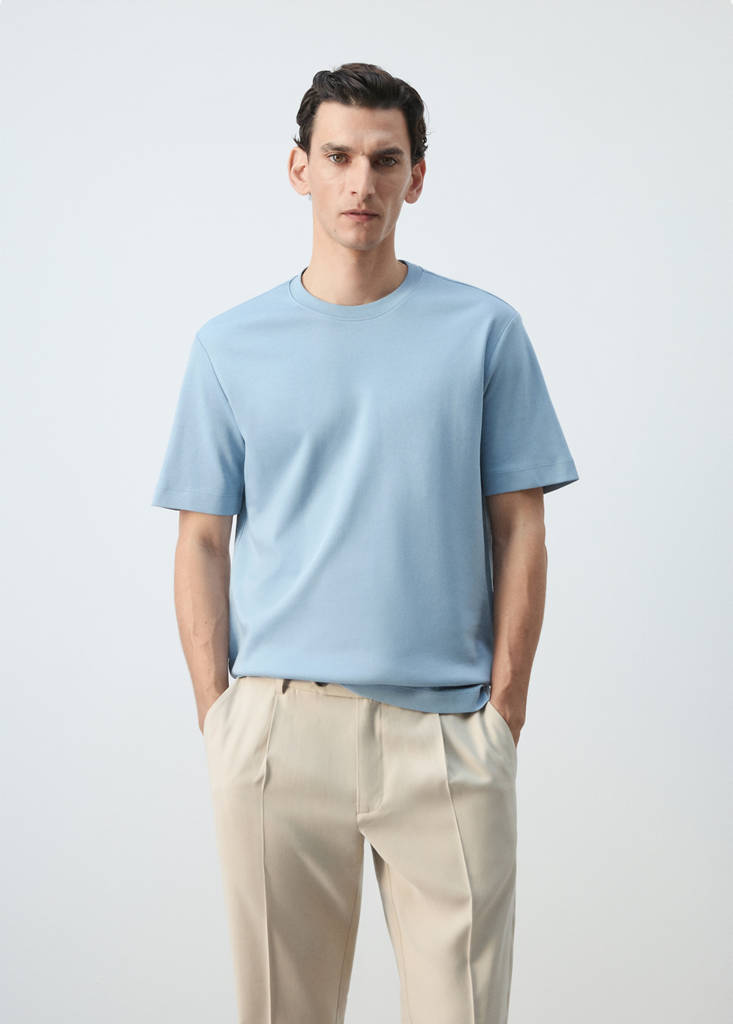 Regular fit T-shirt 200gsm — Aqua Green