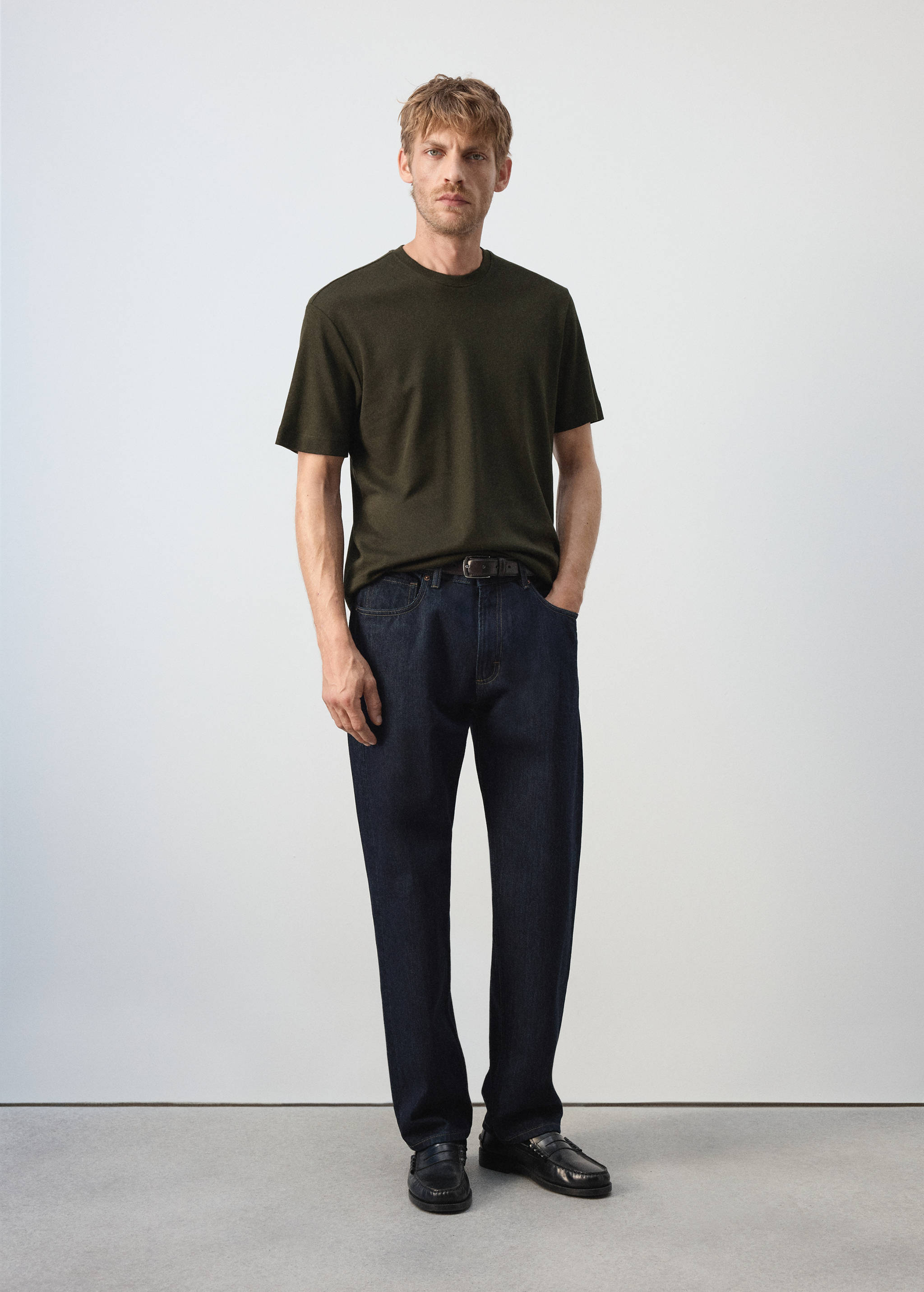 T-shirt regular fit 200 g/m² - Plan général